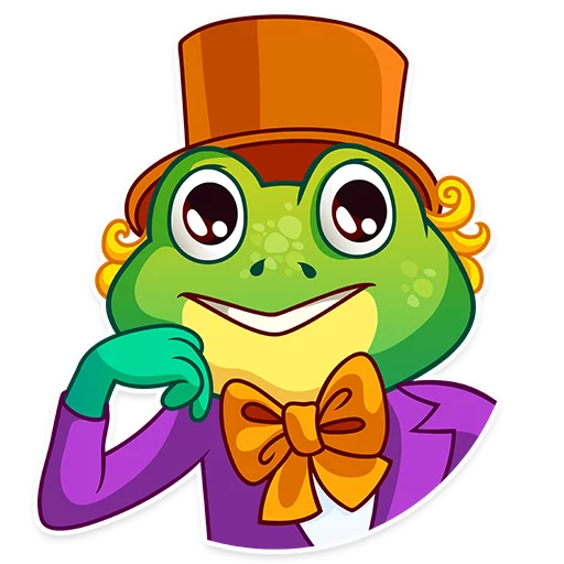 Oliver the Frog stiker 😁