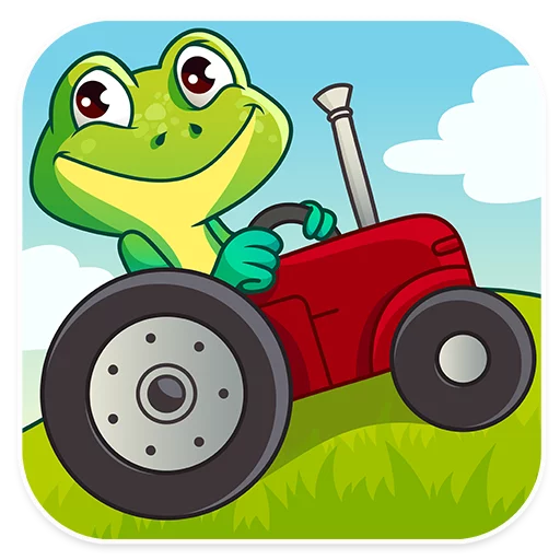 Стикер Oliver the Frog 🚂