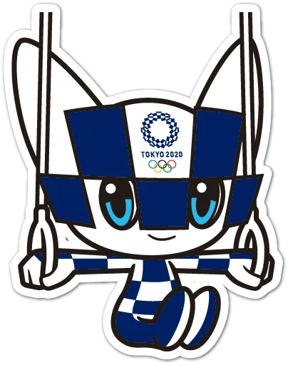 Стікер Summer Olympics 2020 Miraitowa 🤸