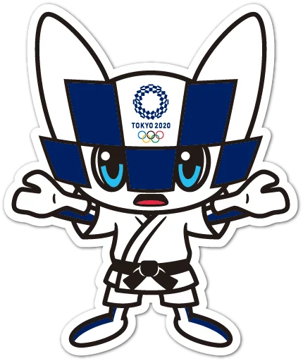 Summer Olympics 2020 Miraitowa emoji 🤼