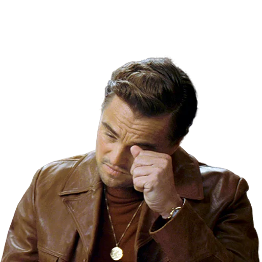 Telegram Sticker «Once Upon a Time... in Hollywood» 😔