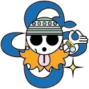 Эмодзи телеграм One Piece 