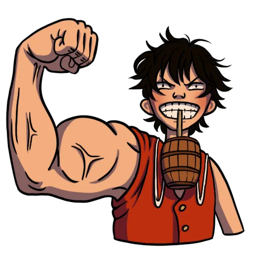 Telegram stiker «One Piece ✨» 💪