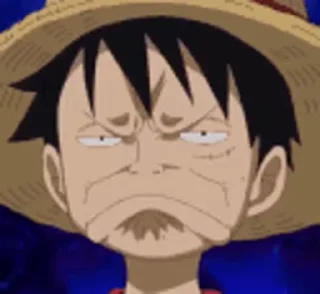Емодзі One Piece 😒