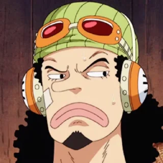 Эмодзи One Piece 😒