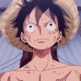 Стикер One Piece 😳