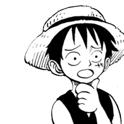 Эмодзи One Piece 😟
