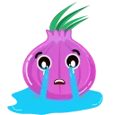Onion Crying sticker 🤨