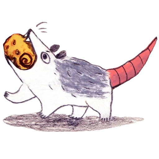 osier_forest_opossum stiker 🤤