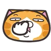 Эмодзи телеграм Orange Cat