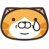 Orange Cat emoji 😢