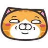 Orange Cat emoji 😏