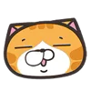Orange Cat emoji 😪