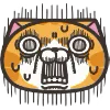 Orange Cat emoji 😱