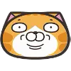 Orange Cat emoji 😐