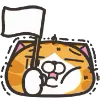 Orange Cat emoji 🏳️