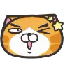 Orange Cat emoji 😉