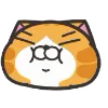 Orange Cat emoji 😤