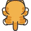 Orange Cat emoji 🐈