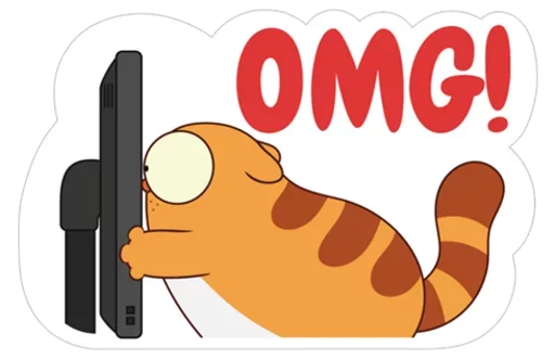 Orange Cat emoji 😁