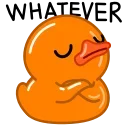 Стикер Orange Duck 🫡