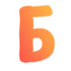Telegram emoji Оранжевый алфавит