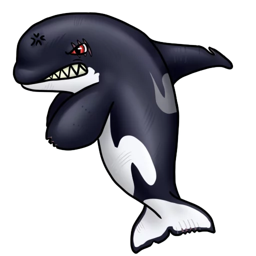 Orcas emoji 😡