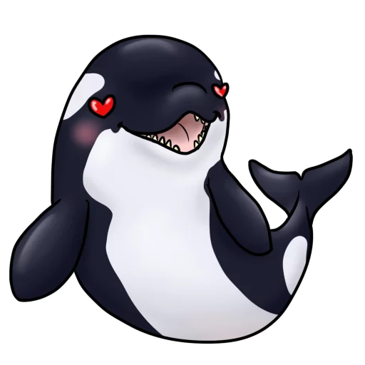 Orcas stiker 😍