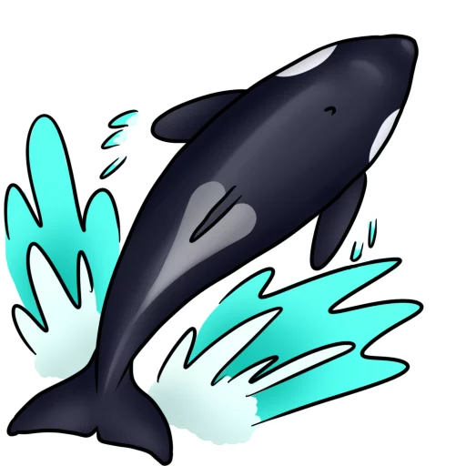 Orcas sticker 💦