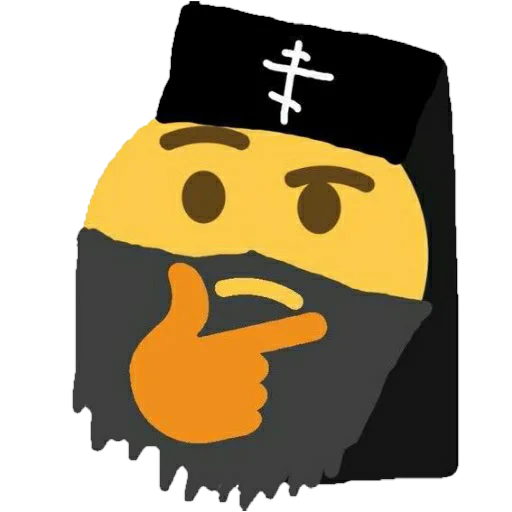 Telegram Sticker «EasternOrthodoxChannel» 🤔