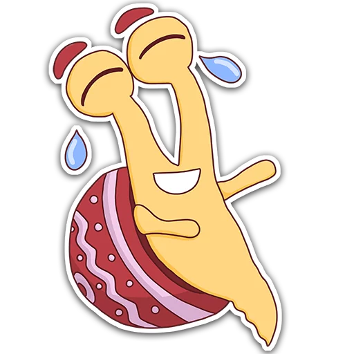 Telegram Sticker «Oscar the snail» 😂