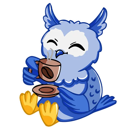 Owl Madness emoji ☕️