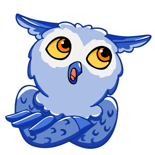 Owl Madness emoji 😌