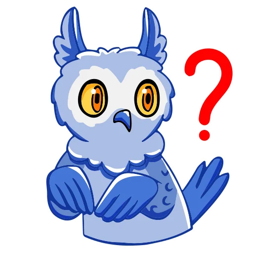 Owl Madness sticker 🤔