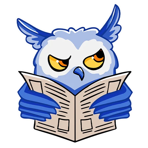 Owl Madness sticker 🧐