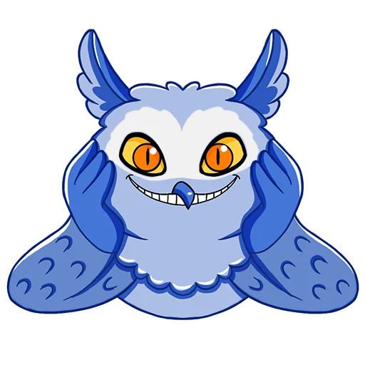 Стикер Owl Madness 😄