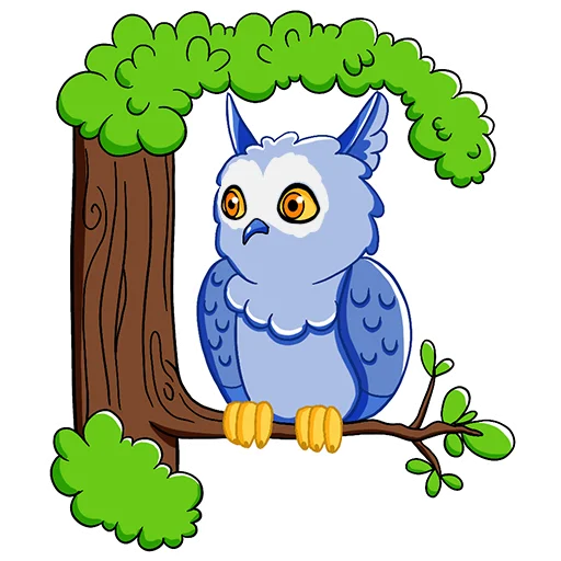 Стікер Owl Madness 🦉