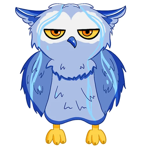 Стікер Owl Madness ☔️