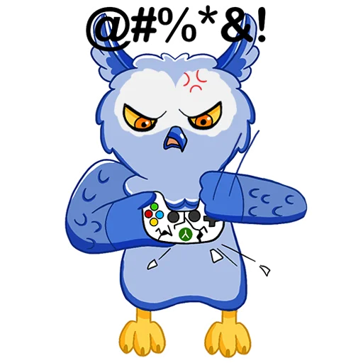 Owl Madness stiker 🎮