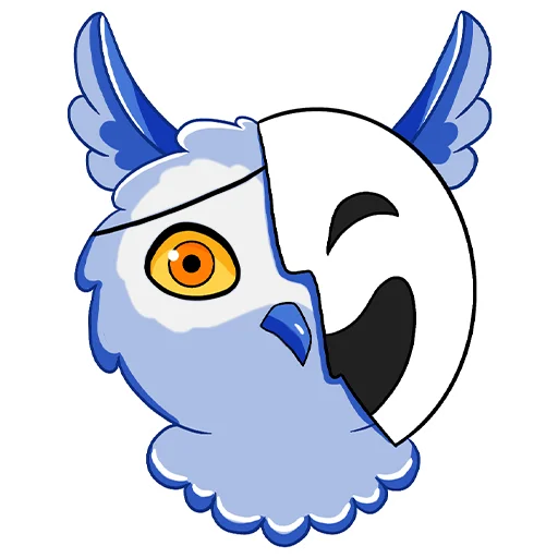Owl Madness stiker 👺