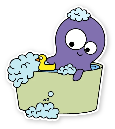 Telegram stiker «octopus» 😊