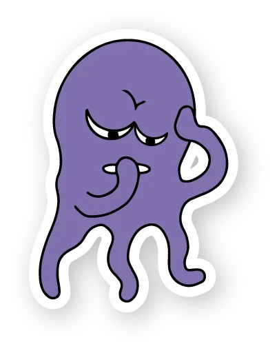 octopus emoji 😩