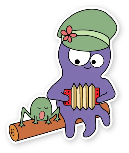 Telegram Sticker «octopus» 🙃