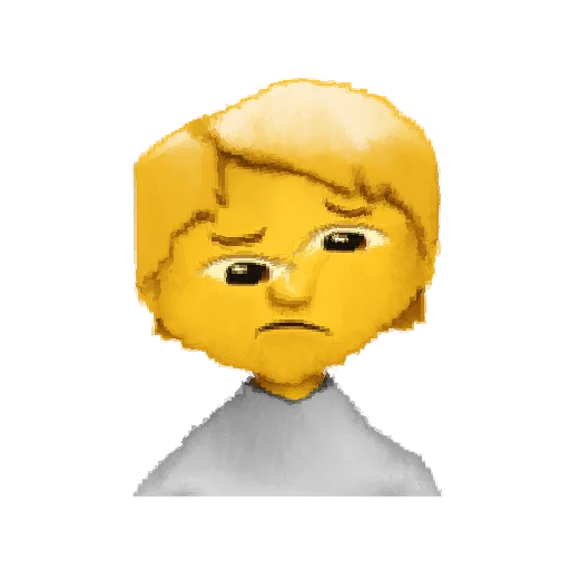 Oh no.. [Human#1] emoji 🙍