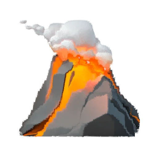 Oh no.. [Places] sticker 🌋