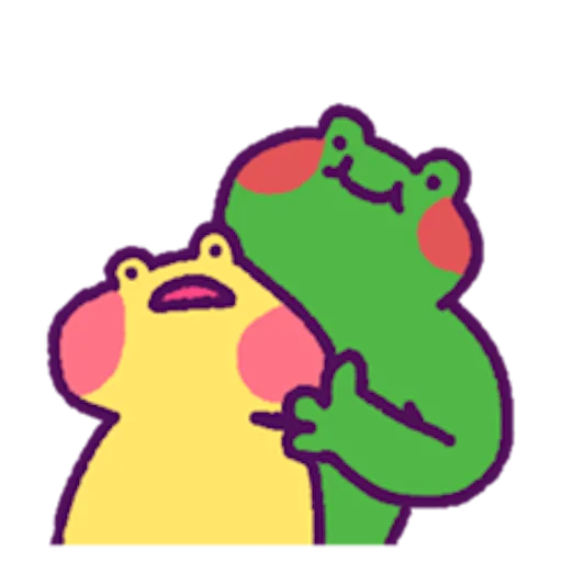 oh_my_frog sticker ❤️