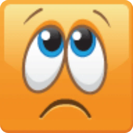 Telegram Sticker «Odnoklassniki Emojis» 😞
