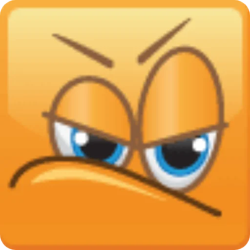 Telegram Sticker «Odnoklassniki Emojis» 😠