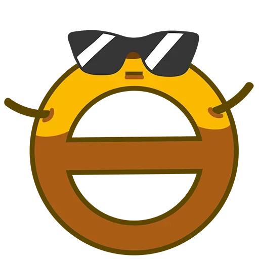 Roundness emoji 🧐