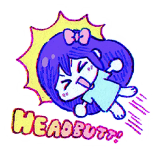 Official Omori Stickers (OMOCAT) emoji 🤕